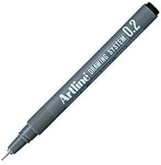 Drawing pen Black EK-232 0.2 (Art line)