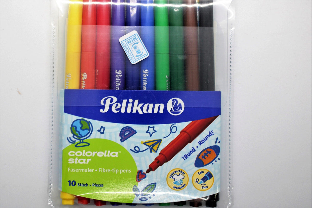 Pkn Felt Pens Set 10s 302/10 814485 Coloured top